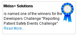 Midas+ Solutions is named one of the Winners!